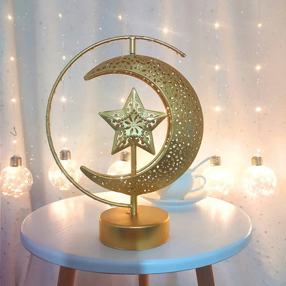 Table Lamp - 360° Wrought Iron