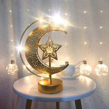 Table Lamp - 360° Wrought Iron
