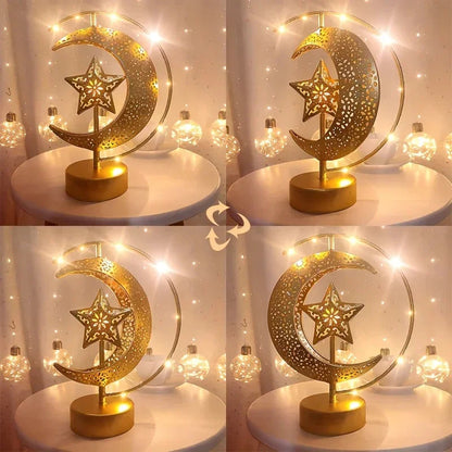 Table Lamp - 360° Wrought Iron