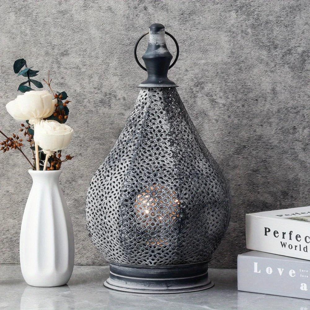 Table Lamp - Battery Metal Grey