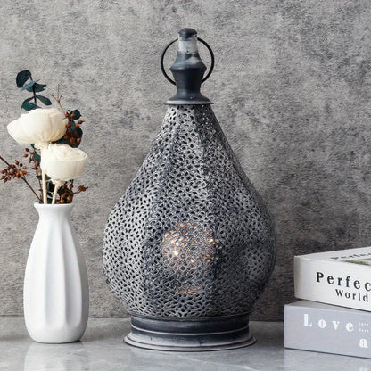 Table Lamp - Battery Metal Grey