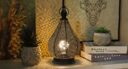 Table Lamp - Battery Metal Grey