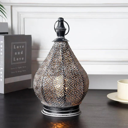 Table Lamp - Battery Metal Grey