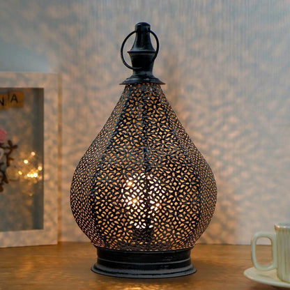 Table Lamp - Battery Metal Grey