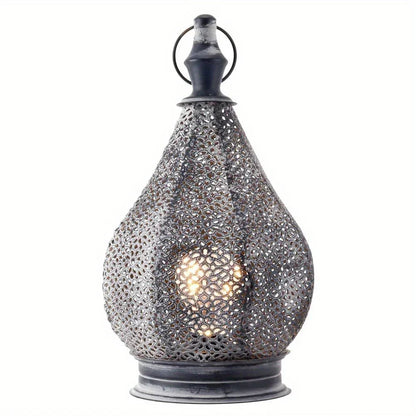 Table Lamp - Battery Metal Grey