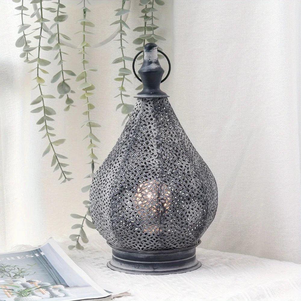 Table Lamp - Battery Metal Grey