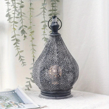 Table Lamp - Battery Metal Grey