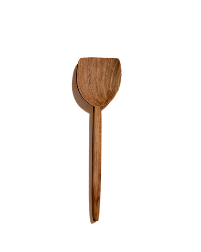 Walnut Curved Spatula - PoshaBella