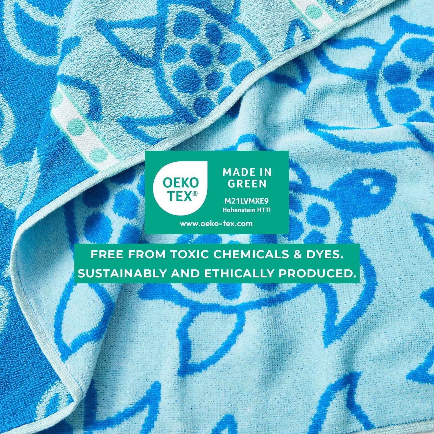 Cotton Velour Beach Towel - Maui Collection