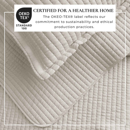 3-Piece Solid Quilt - Alicia Collection
