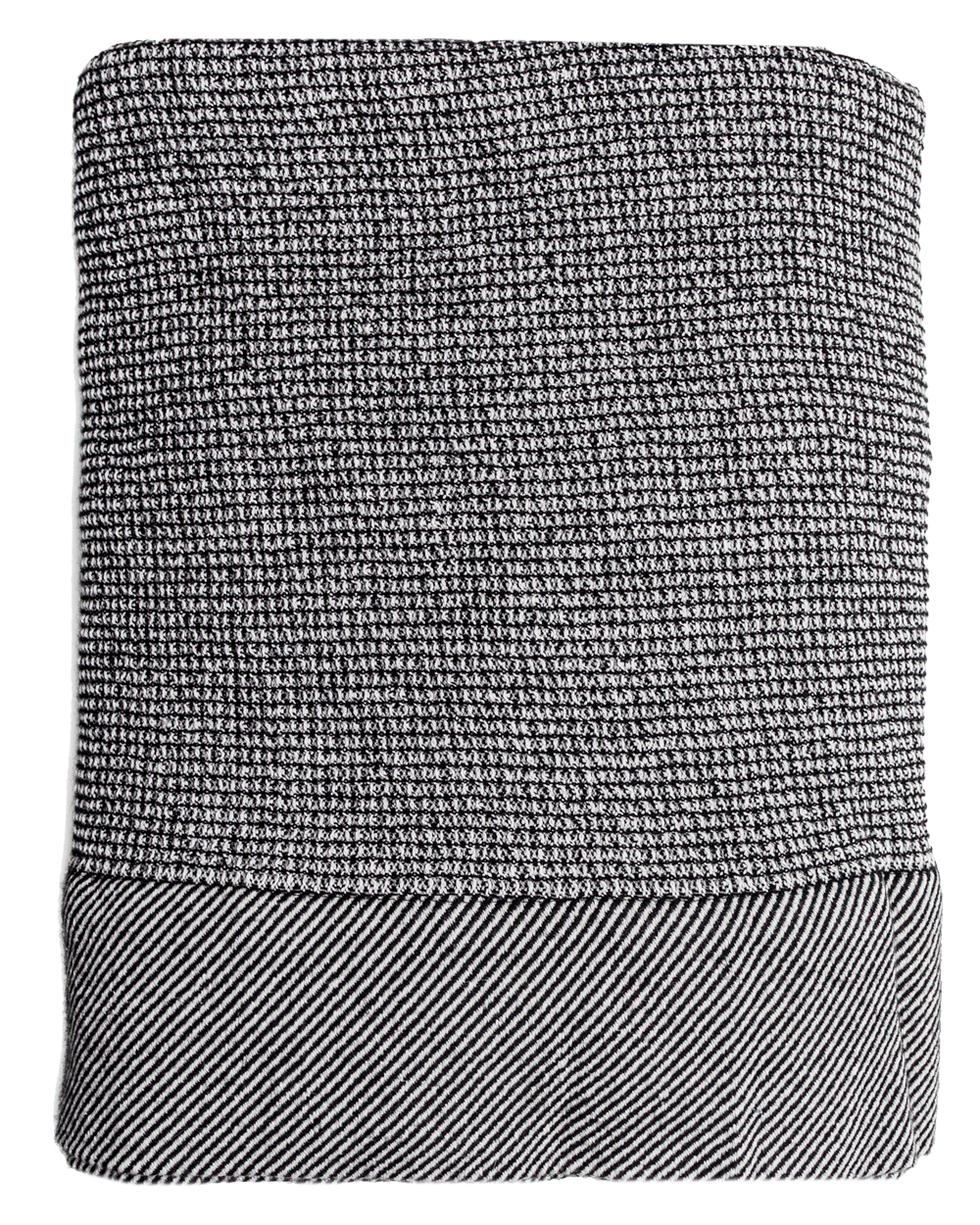 Pergamon Throw in Black - PoshaBella