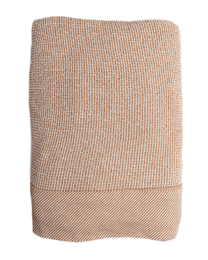 Pergamon Throw in Camel - PoshaBella