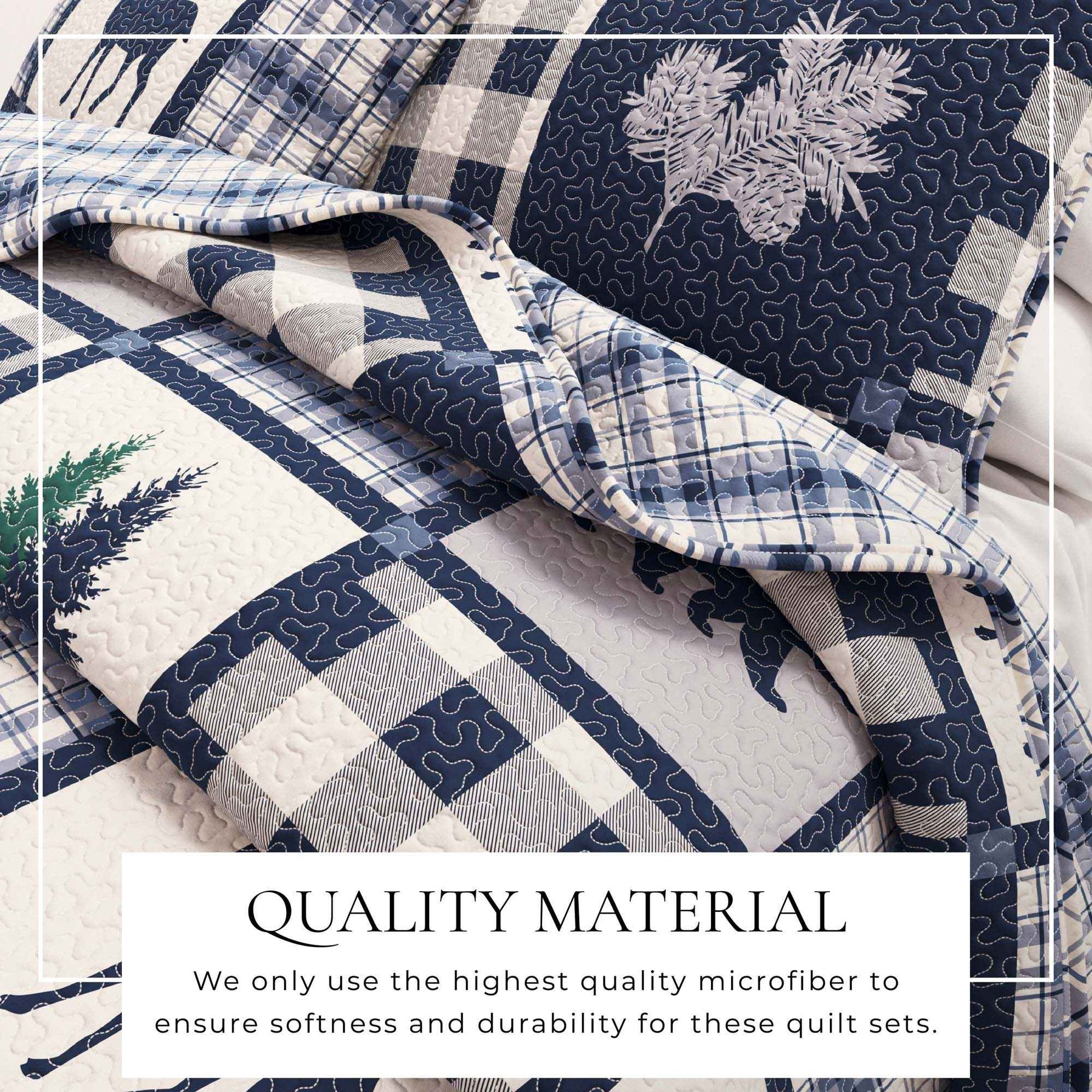 3-Piece Lodge Quilt - Stonehurst Collection