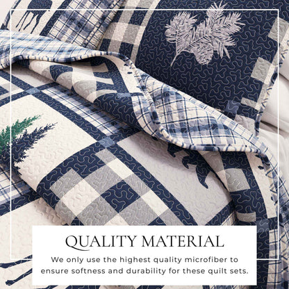 3-Piece Lodge Quilt - Stonehurst Collection