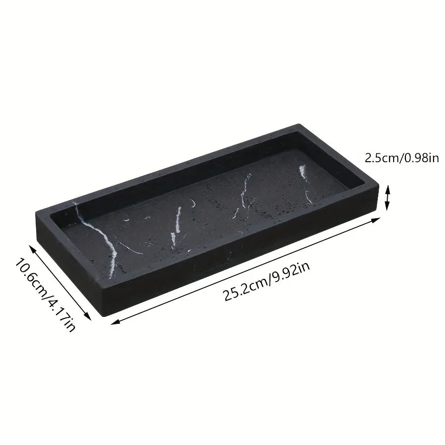 Tray - Decorative Marble Stone Small