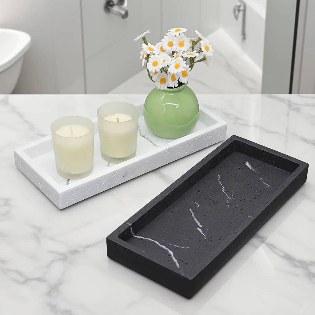 Tray - Decorative Marble Stone Small