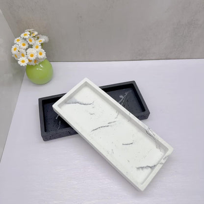 Tray - Decorative Marble Stone Small