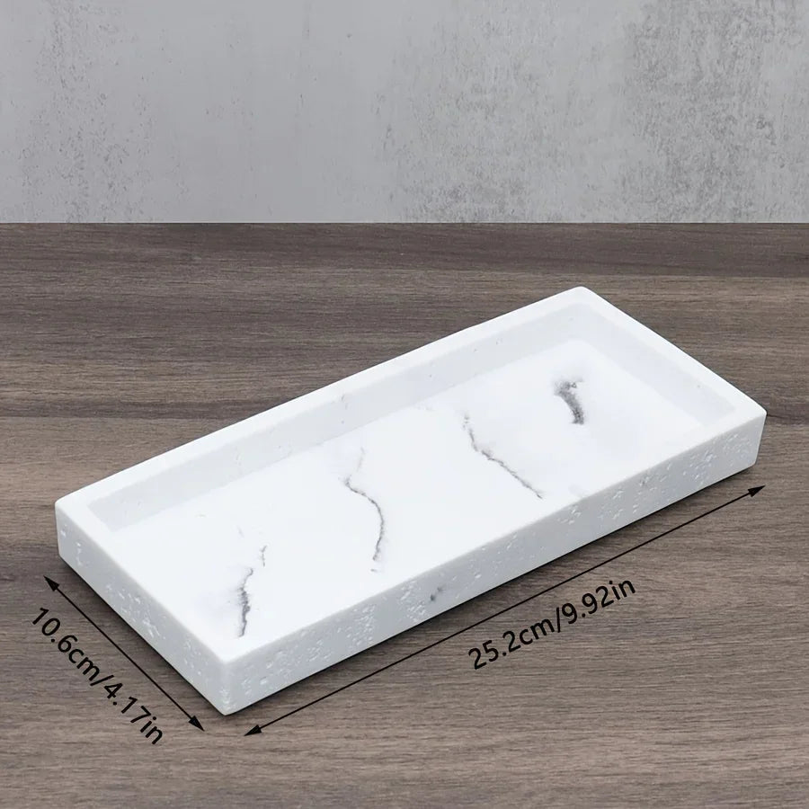 Tray - Decorative Marble Stone Small