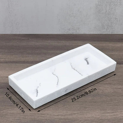 Tray - Decorative Marble Stone Small