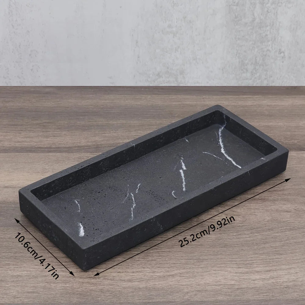 Tray - Decorative Marble Stone Small