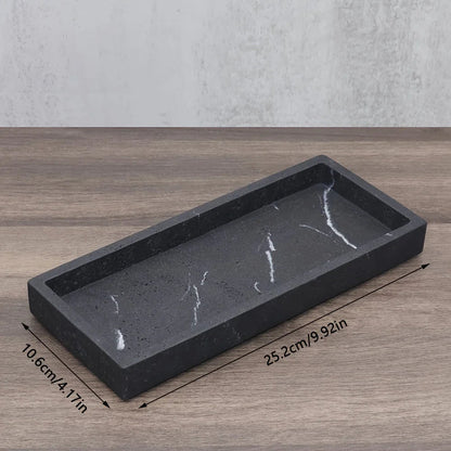 Tray - Decorative Marble Stone Small