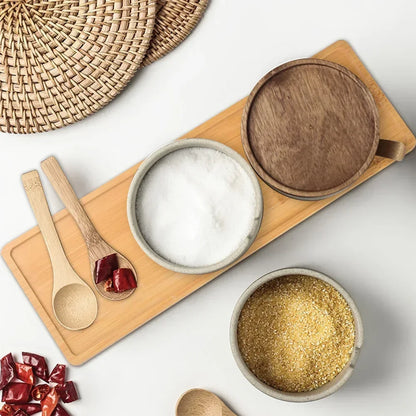 Tray - Natural Wooden Organizer