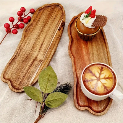 Tray - Oval Acacia Wood