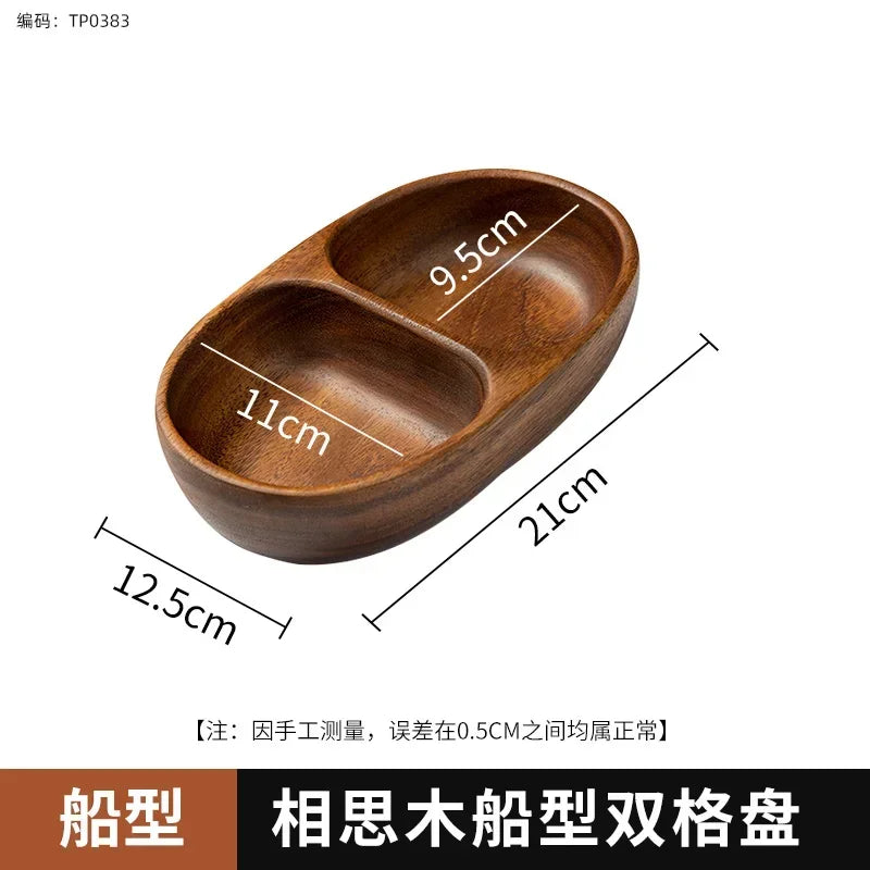 Tray - Storage Acacia Wood Small