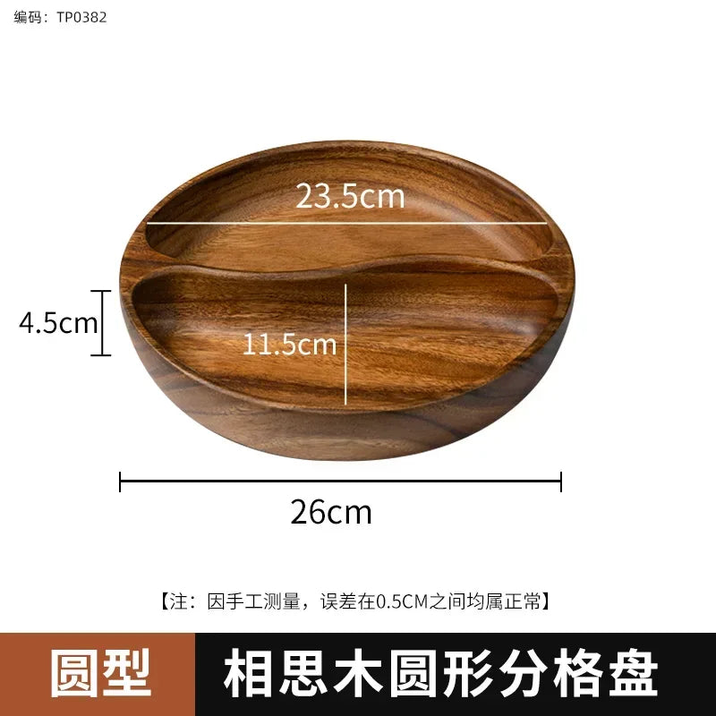 Tray - Storage Acacia Wood Small