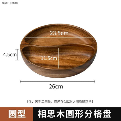Tray - Storage Acacia Wood Small