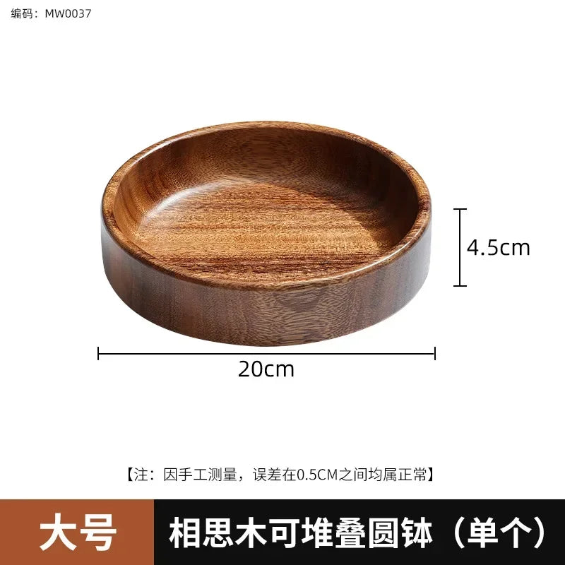 Tray - Storage Acacia Wood Small
