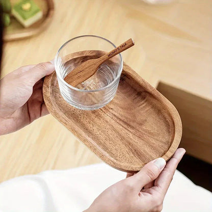 Acacia Wood Trinket Tray