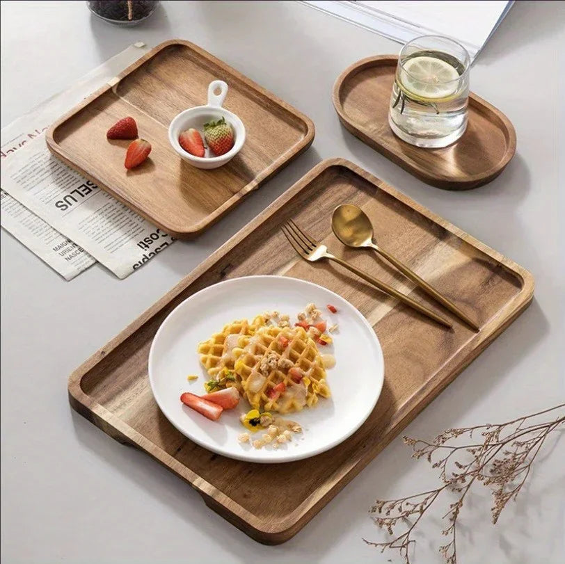 Acacia Wood Trinket Tray