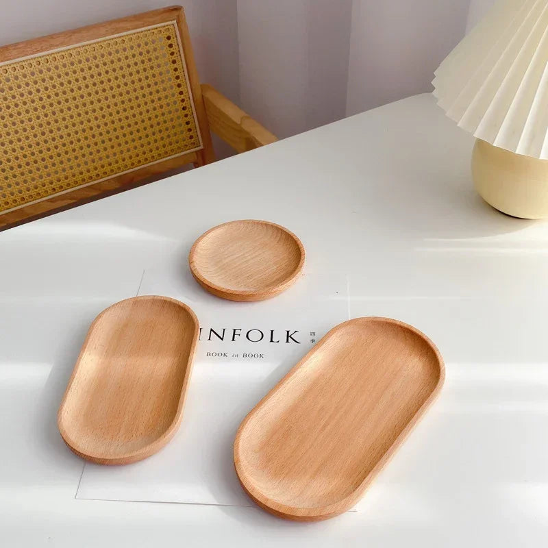 Acacia Wood Trinket Tray