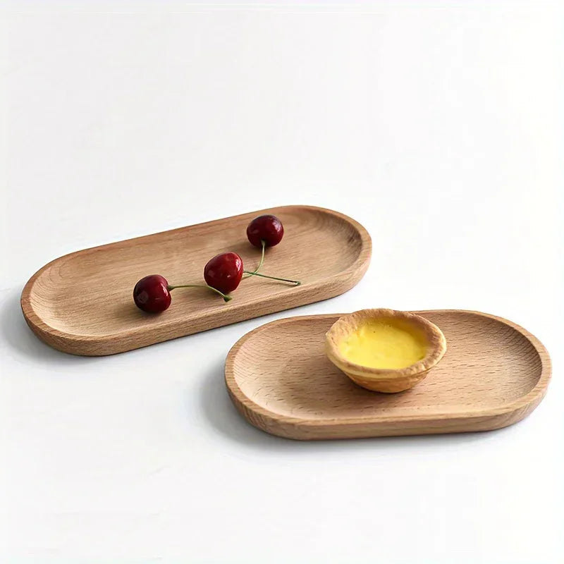 Acacia Wood Trinket Tray