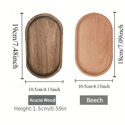Acacia Wood Trinket Tray