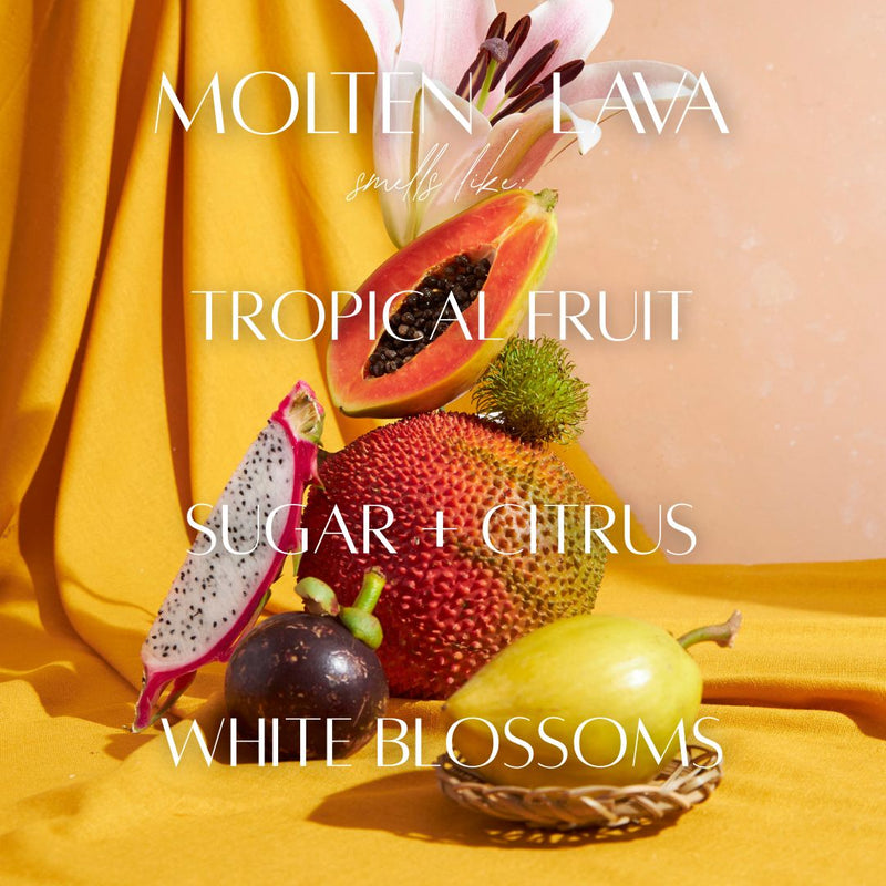 6.5 oz Mason Jar Soy Candle - Molten Lava