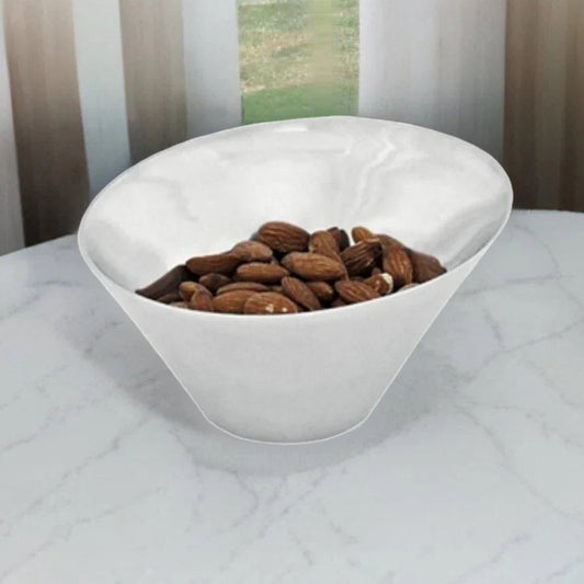 Trumpet Bowl- Decorative Vase Crafted from Recycled Aluminum - PoshaBella