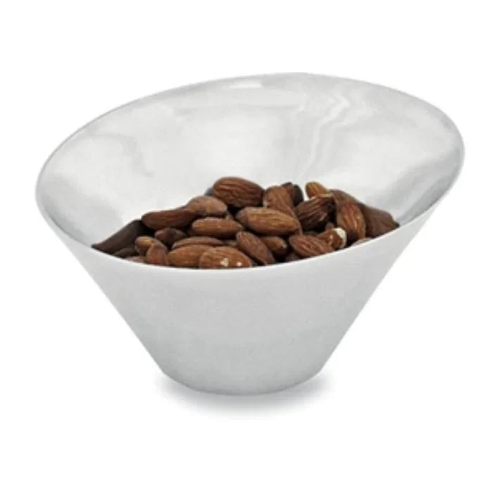 Trumpet Bowl- Decorative Vase Crafted from Recycled Aluminum - PoshaBella