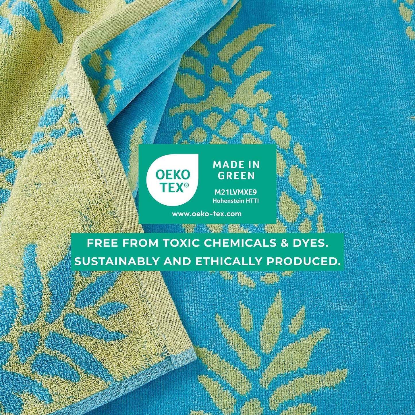Cotton Velour Beach Towel - Maui Collection