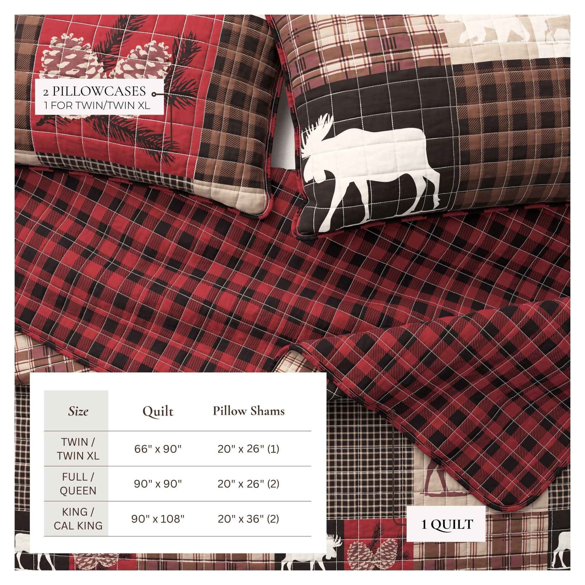 Rustic Landscape Quilt Set - Matthew Collection