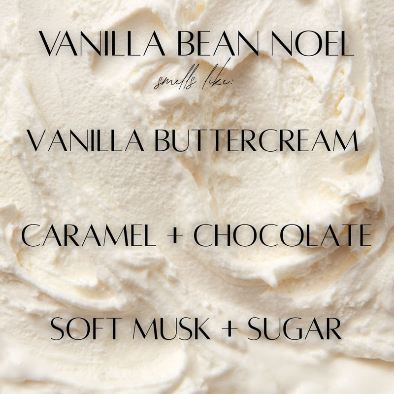 6.5 oz Mason Jar Soy Candle - Vanilla Bean Noel