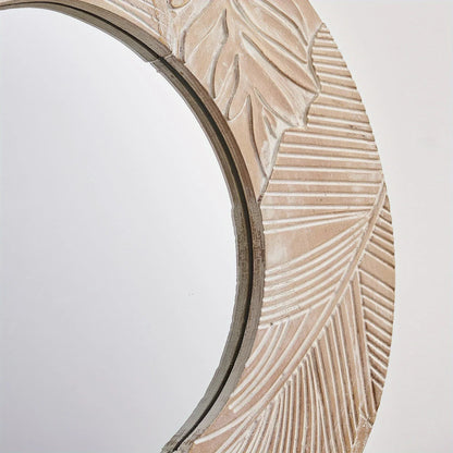 Vanity Mirror - Rustic Wood 28in