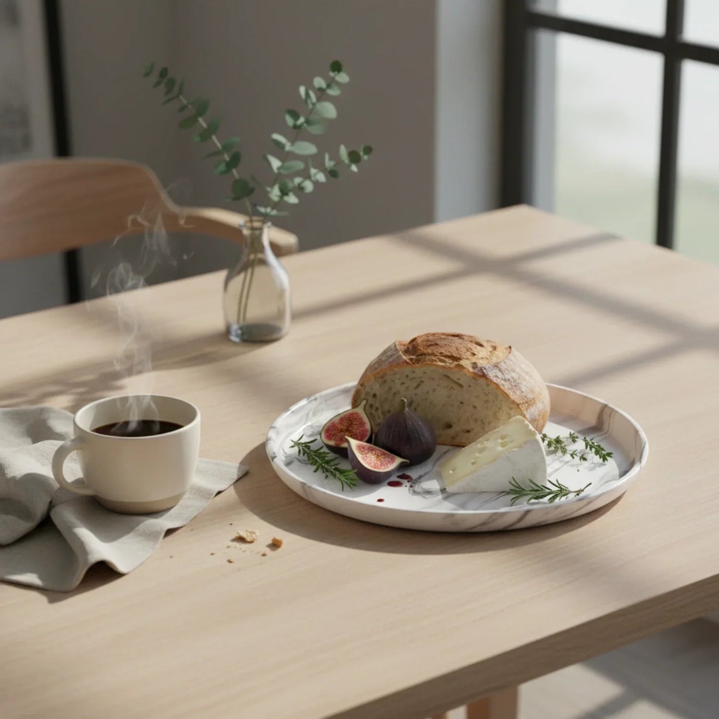 Vanity Tray - Marble Pattern 12.6