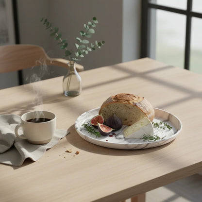 Vanity Tray - Marble Pattern 12.6