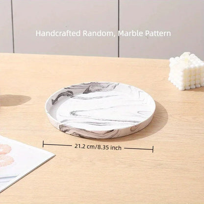 Vanity Tray - Marble Pattern 12.6