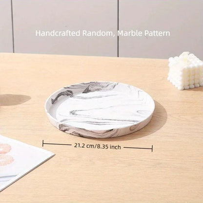 Vanity Tray - Marble Pattern 12.6
