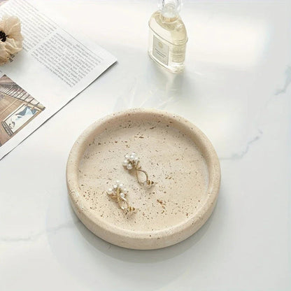 Vanity Tray - Natural Stone Travertine