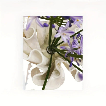 Vase - 3D Geometric Ceramic White