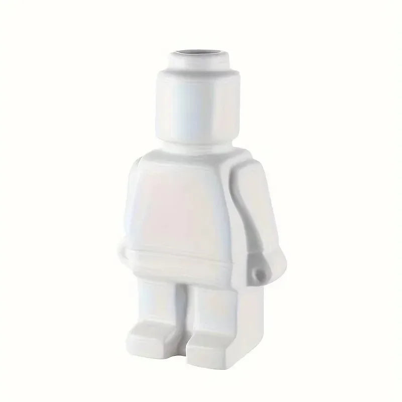 Modern Brick Figure Decorative Sculpture for Contemporary Home Decor